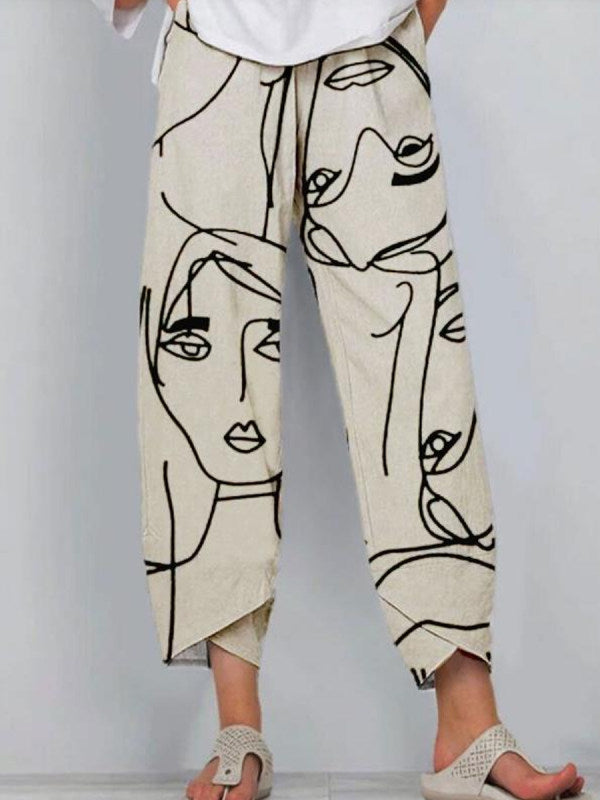 Amélie - Cómodo pantalón estampado