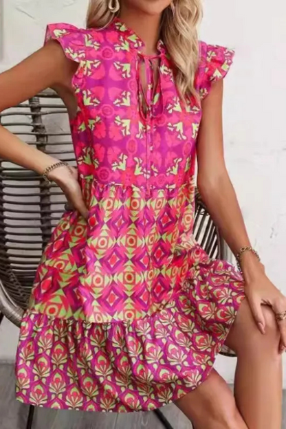 Azura | Vestido sin mangas estampado Verano