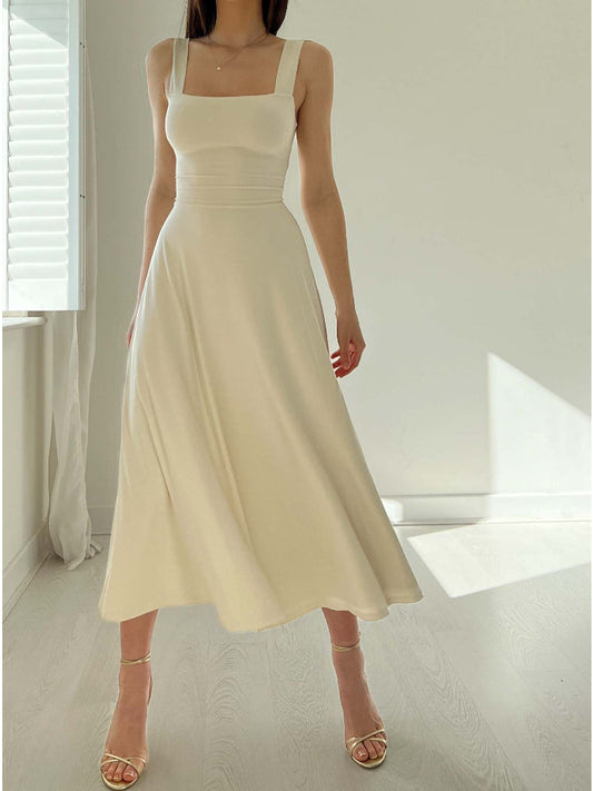 mini-vestido de verano slim-fit