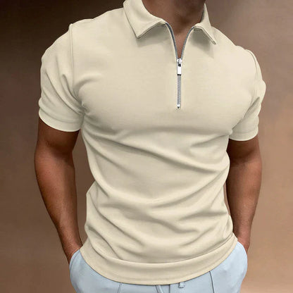 Eden Gents Polo | Casual Polo con cremallera para hombre