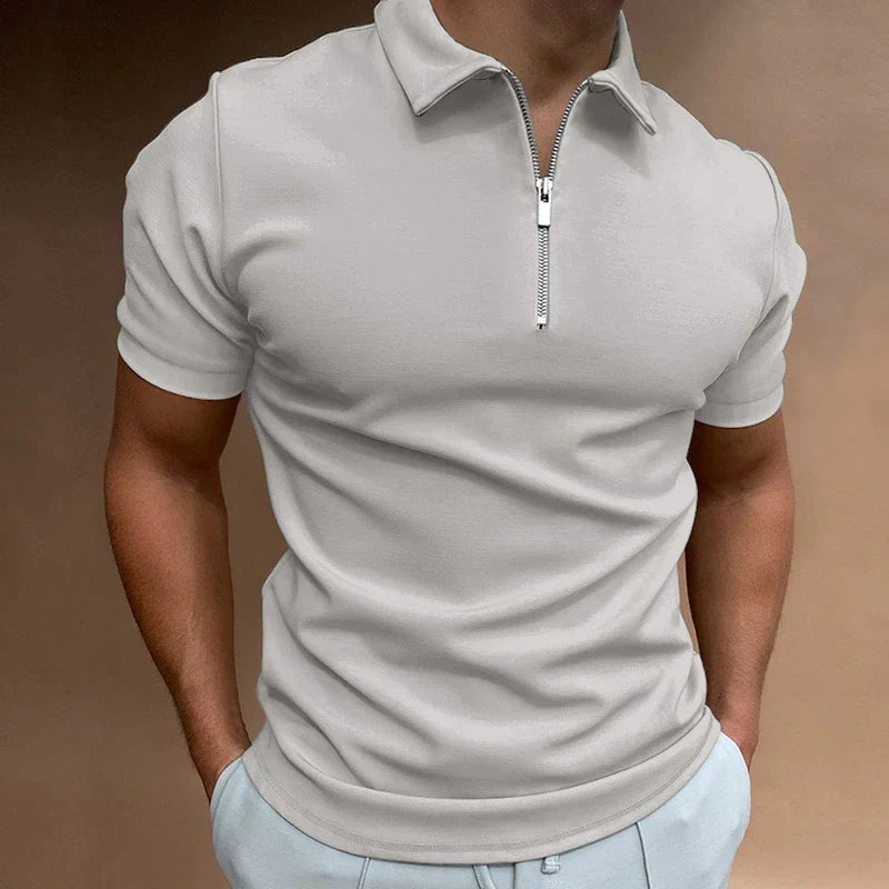 Eden Gents Polo | Casual Polo con cremallera para hombre