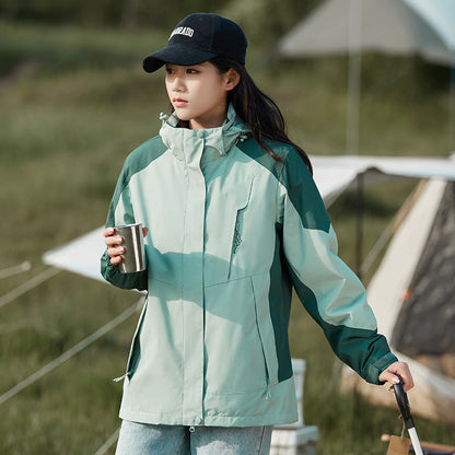 Chaqueta cortaviento para mujer