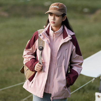 Chaqueta cortaviento para mujer