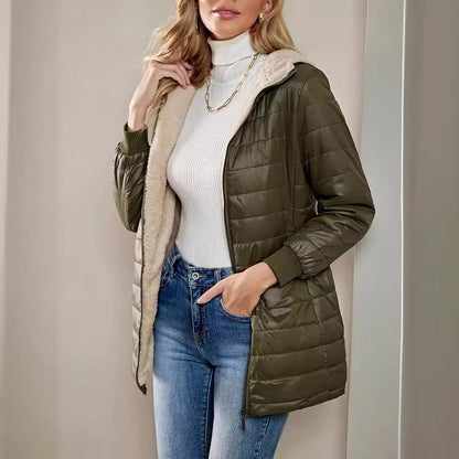 Chaqueta casual de invierno para mujer