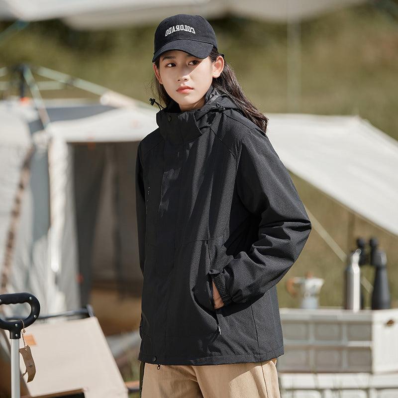 Chaqueta cortaviento para mujer