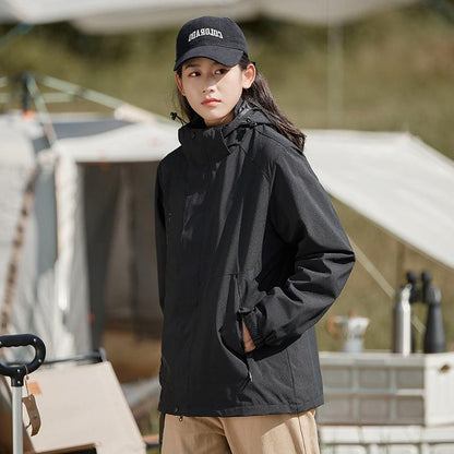 Chaqueta cortaviento para mujer