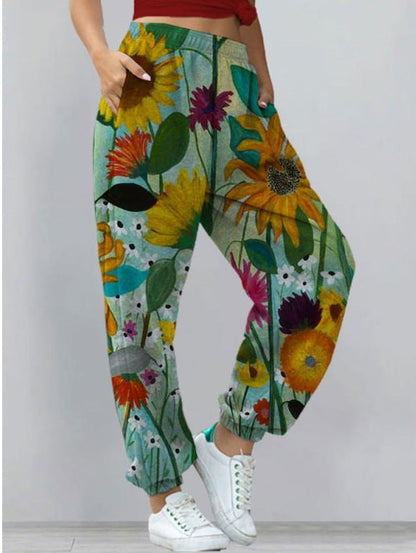 Pantalones estampados chic y elegantes