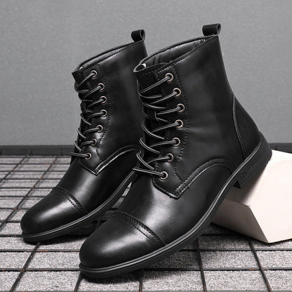 Elyvora™ | Elegantes botas de piel para hombre