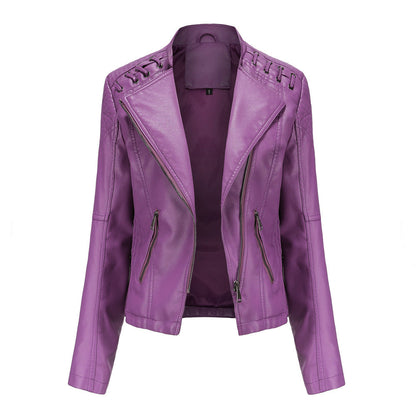 Chaqueta de cuero vegano