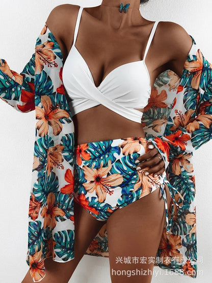 Cómodo bikini aireado de verano