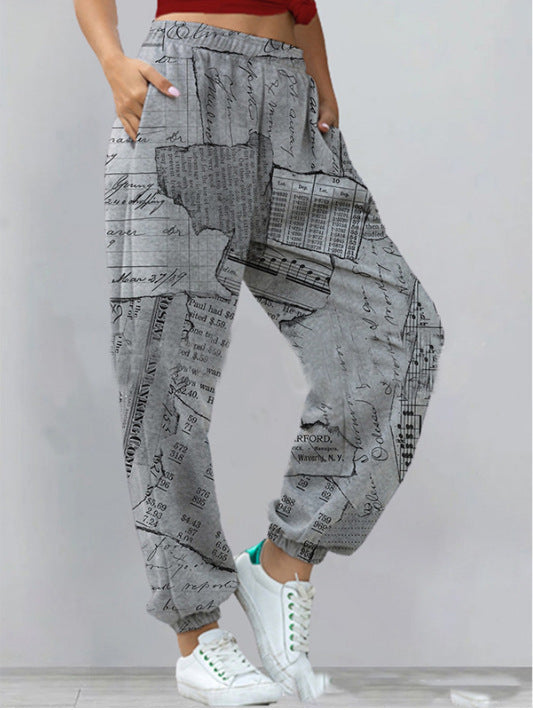 Pantalones estampados chic y elegantes