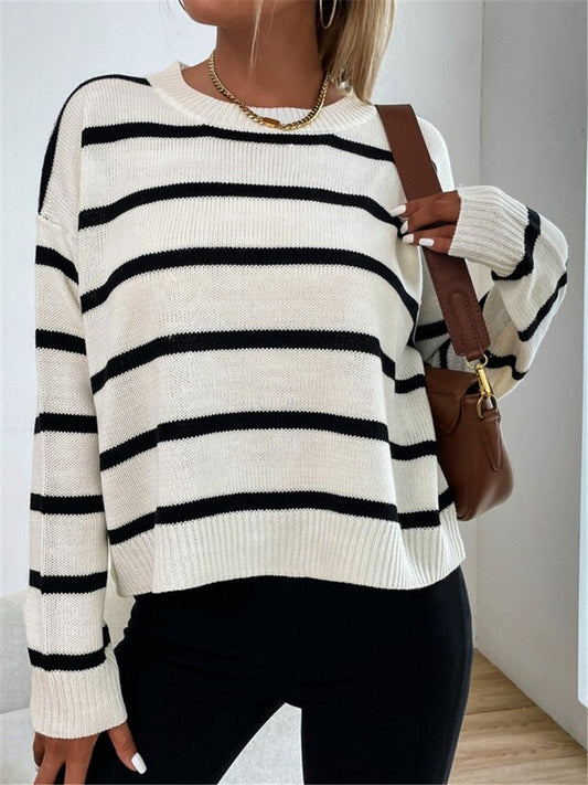 Jersey oversize de rayas para mujer Evangeline