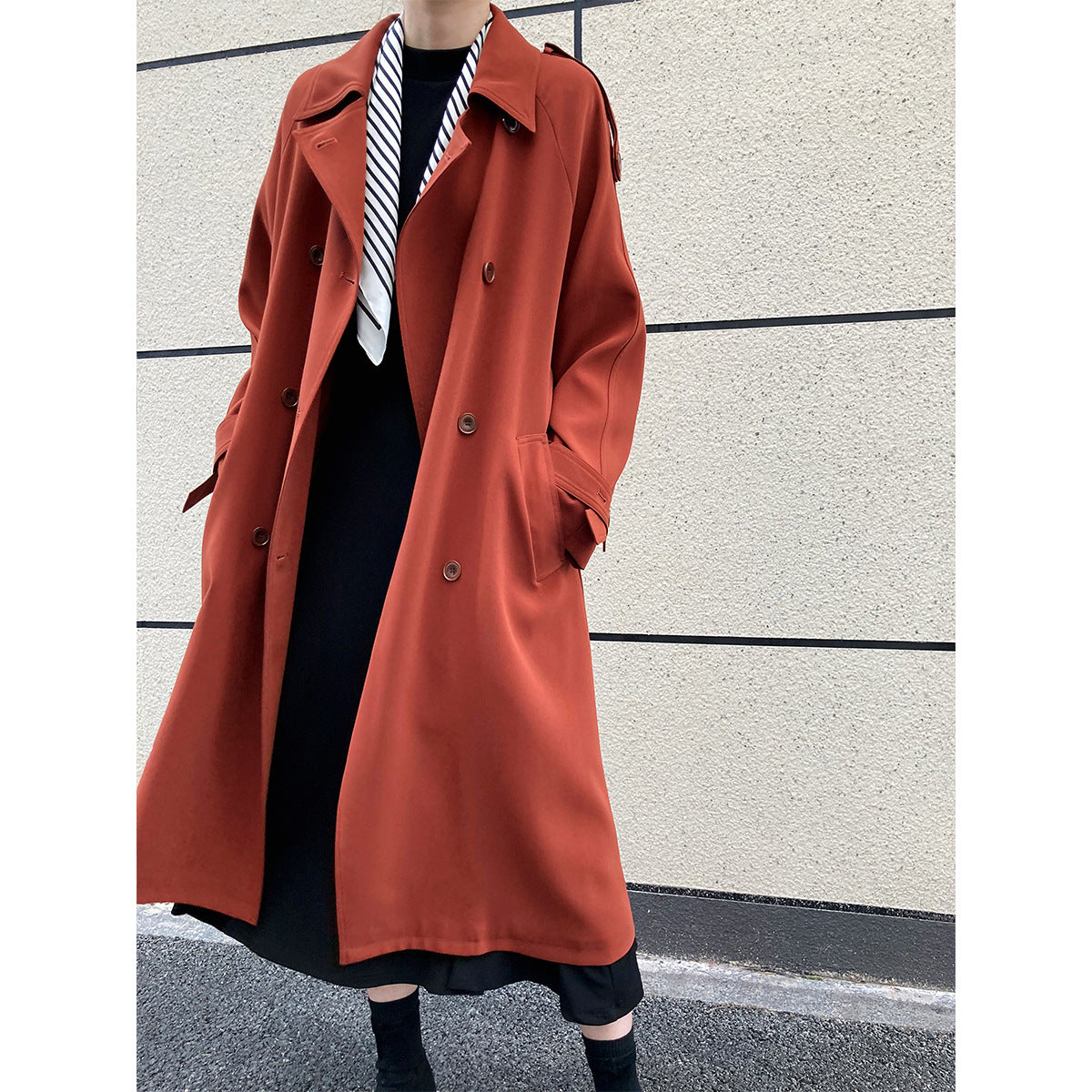 Gabardina oversize para mujer