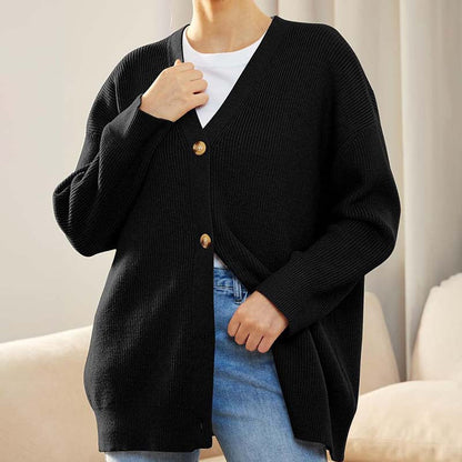 Chaqueta de punto cálida para mujer