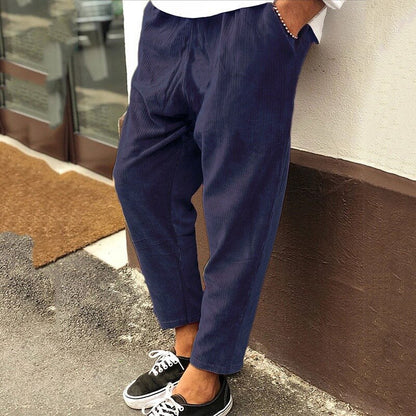 Nave | Pantalones casual de terciopelo para hombre