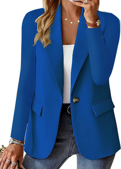 Cleya - Blazer de botones clásico