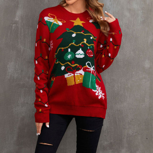 Xandie Sweater | Suéter de Navidad de punto casual