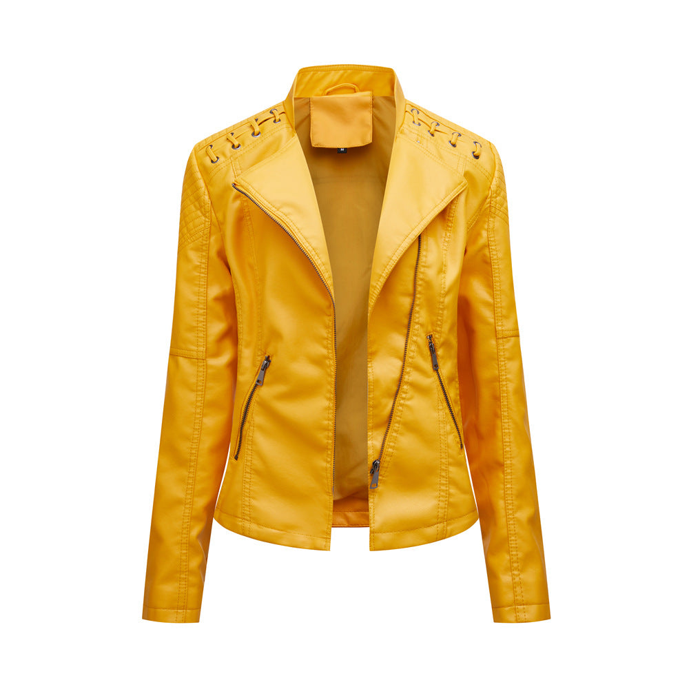 Chaqueta de cuero vegano
