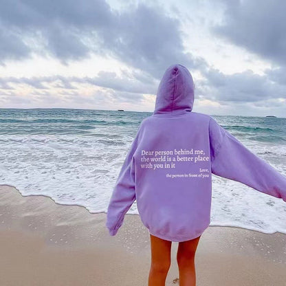 Sudadera con capucha unisex