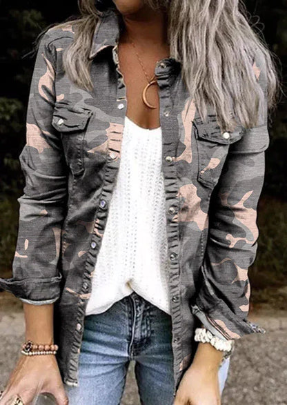 Chaqueta elegante de largo medio