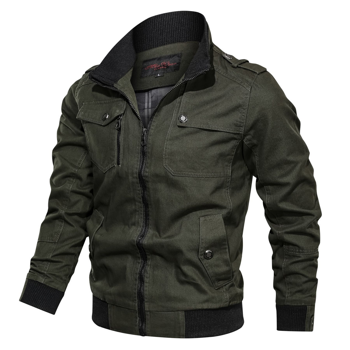 Kristof - Chaqueta - Outdoor - De moda - Ideal para otoño / invierno para hombre