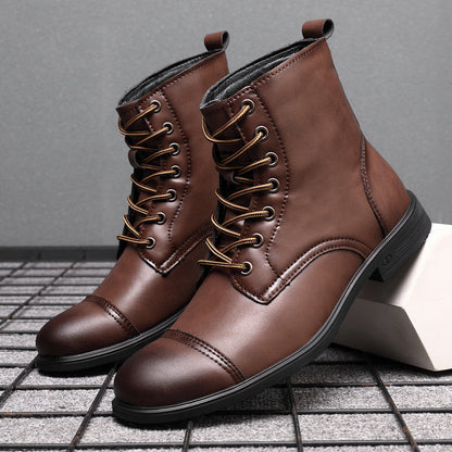 Elyvora™ | Elegantes botas de piel para hombre