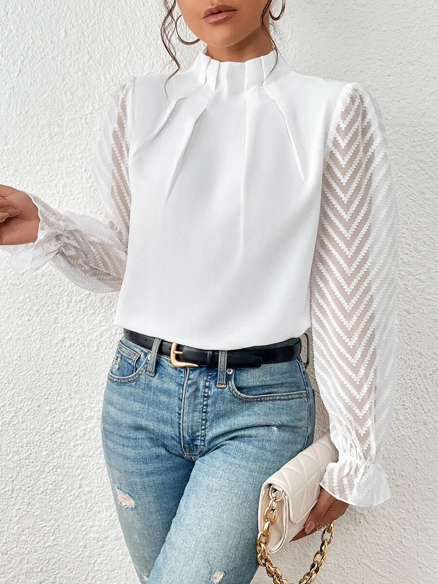 Top estampado para mujer
