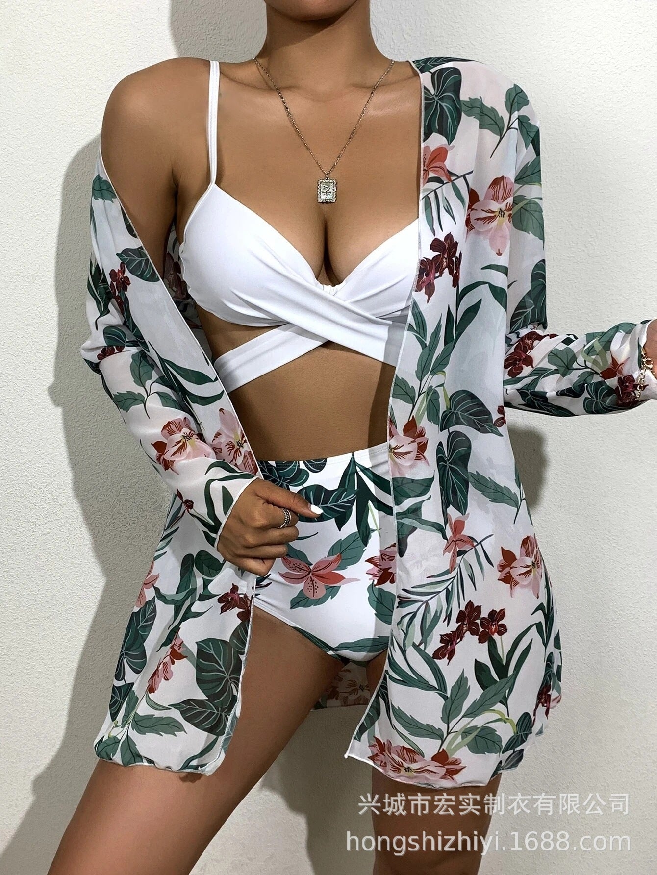Cómodo bikini aireado de verano