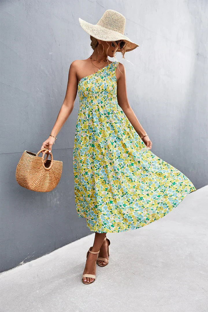 Vestido de verano con estampado floral