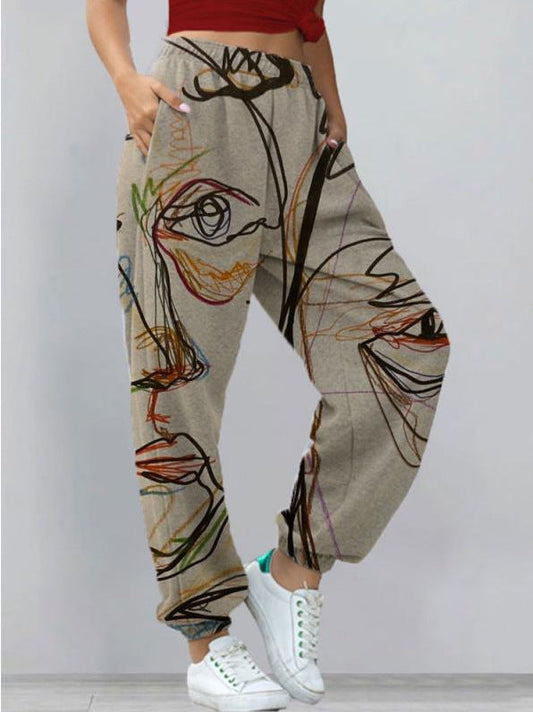 Pantalones estampados elegantes y con estilo