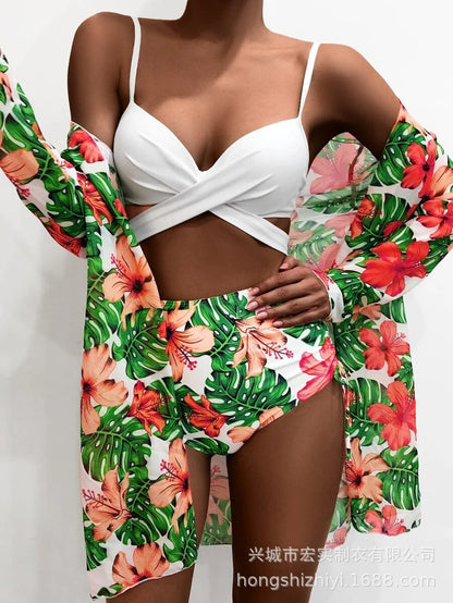 Cómodo bikini aireado de verano