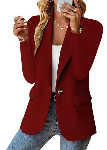 Cleya - Blazer de botones clásico