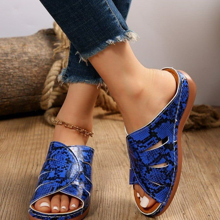 Luisa® | Sandalias ortopédicas de invierno de moda y con sujeción