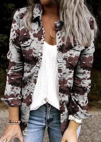 Chaqueta elegante de largo medio