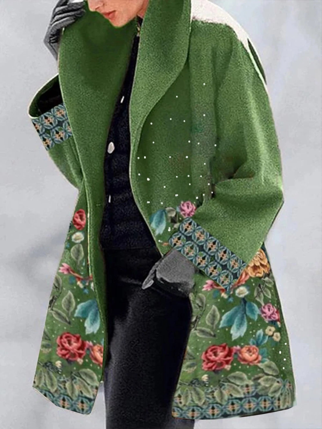 Erica | Abrigo largo para mujer Noble, elegante, chic y cómodo