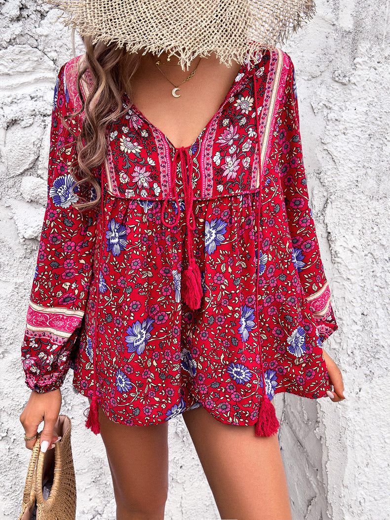 Estilo bohemio de ocio-vacaciones