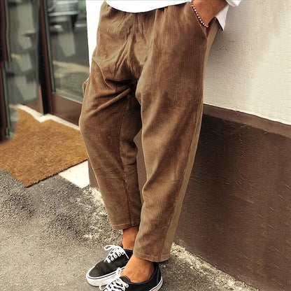 Nave | Pantalones casual de terciopelo para hombre