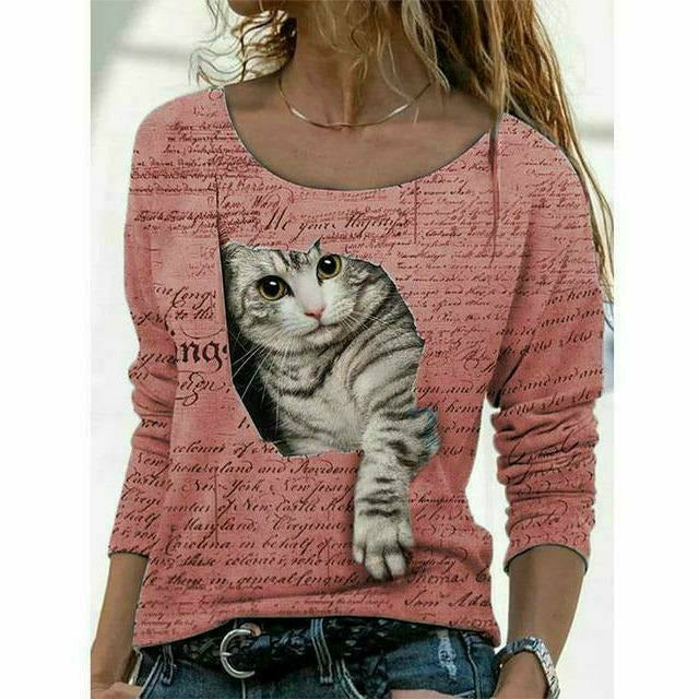 Jersey de invierno de manga larga para mujer