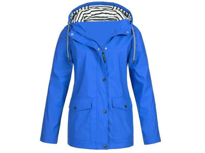 Chaqueta cortaviento para mujer