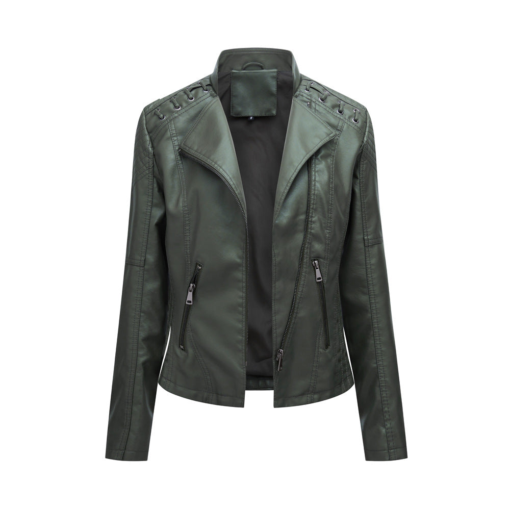 Chaqueta de cuero vegano