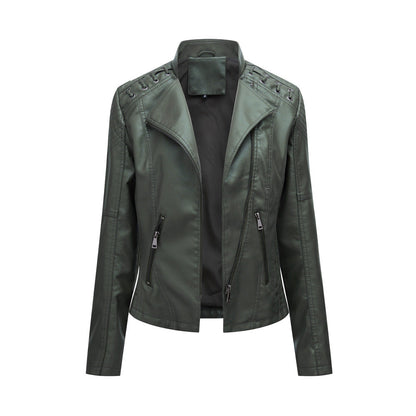 Chaqueta de cuero vegano