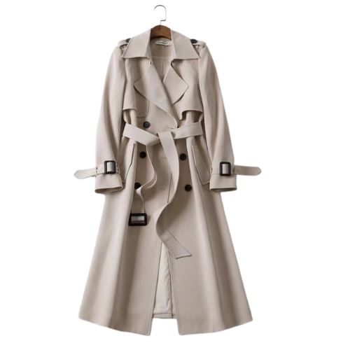 Lotte | Elegante abrigo con doble botonadura