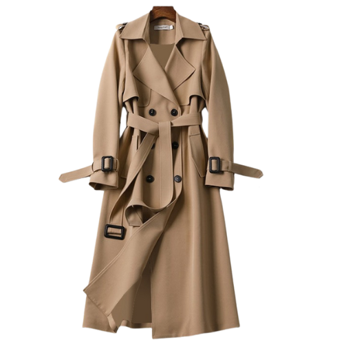 Lotte | Elegante abrigo con doble botonadura