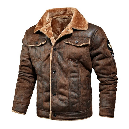 Noxar™ | Chaqueta de piel cálida y versátil