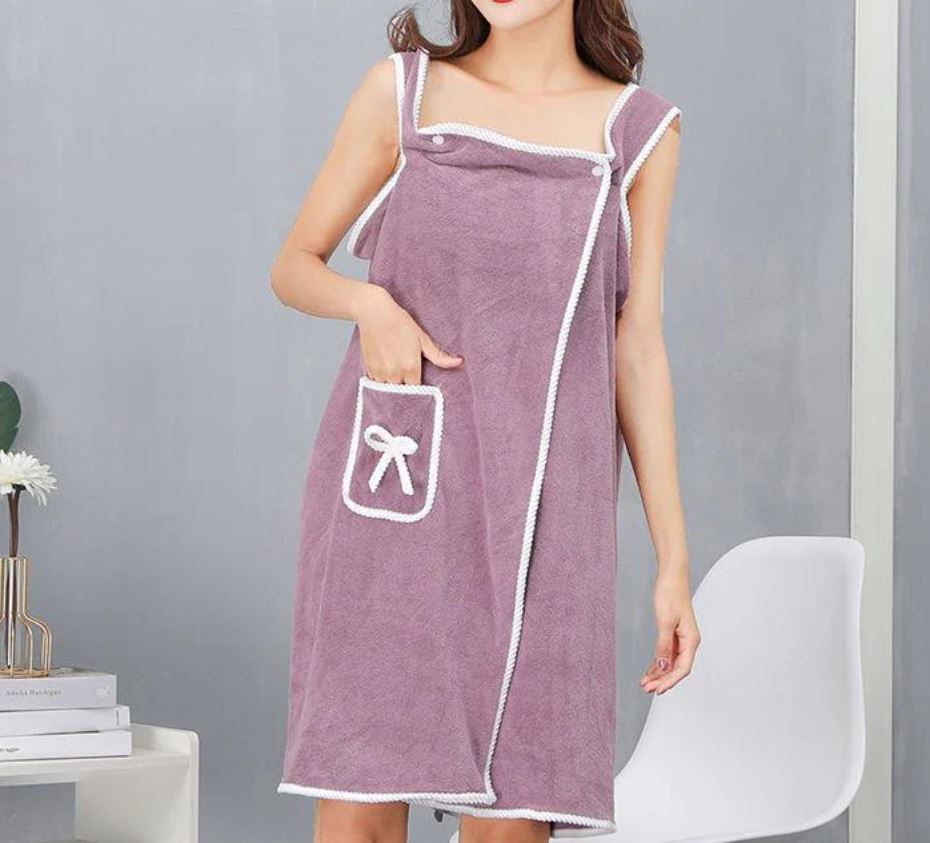 Albornoz Seco | Toalla de Baño Absorbente
