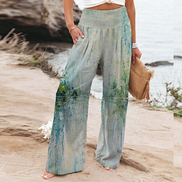 Elegantes pantalones de verano