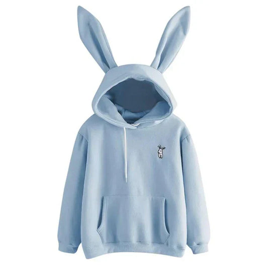 Pera | sudadera de mujer con capucha y orejas de conejo