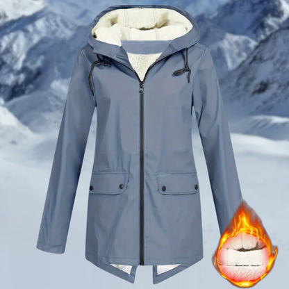Daleyza | Chaqueta impermeable con cordón de ajuste