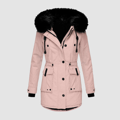 Chaqueta de invierno impermeable para mujer