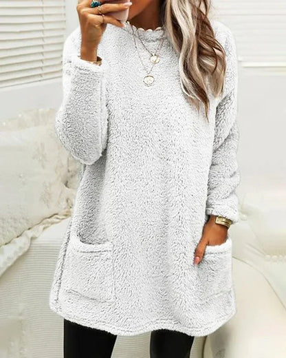 Quispina - Acogedor jersey de peluche para mujer